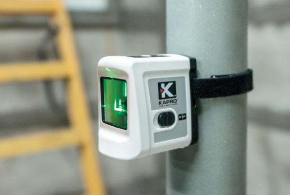 KAPRO Prolaser 862G Selvnivellerende krydslinjelaser (Grøn farve)